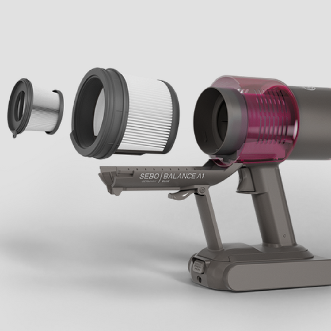 SEBO Balance A1, Magenta - Stick, Cordless Vacuum - Image 6
